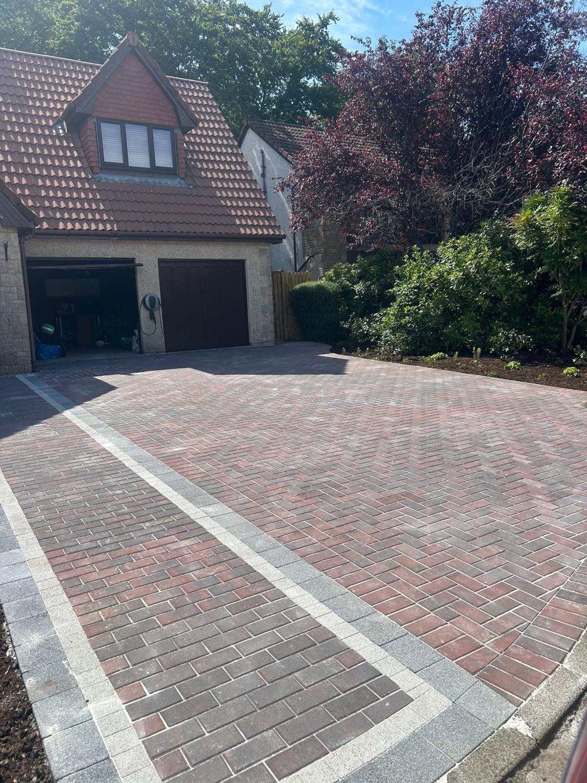 Tobermore Pedesta Bracken Driveway Transformation - After installation